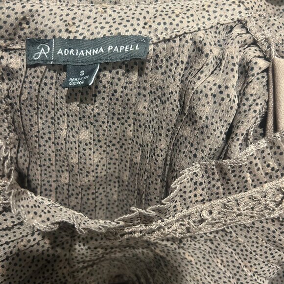 Adrianna Papell Women's Ruffle Tank Top - Picture 4 of 5